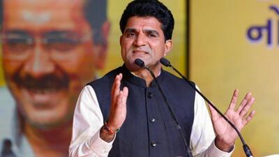 Gadhvi hails from the Other Backward Classes (OBC) community which forms about 48% of the electoral voters in Gujarat (PTI Photo) Gadhvi hails from the Other Backward Classes (OBC) community which forms about 48% of the electoral voters in Gujarat (PTI Photo)