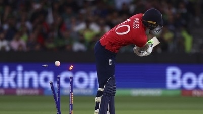 Pakistan were limited to a score of 137/8 but they made the chase hellish for England. (AP) Pakistan were limited to a score of 137/8 but they made the chase hellish for England. (AP)