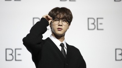 Jin spoke about his birthday next month. (AP) Jin spoke about his birthday next month. (AP)