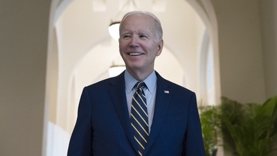 US Midterm Elections: President Joe Biden smiles as he speaks. (AP) US Midterm Elections: President Joe Biden smiles as he speaks. (AP)