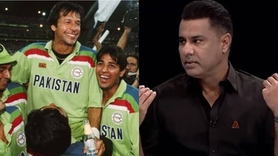 Waqar Younis recalls emotional memory from Pakistan's 1992 World Cup win Waqar Younis recalls emotional memory from Pakistan's 1992 World Cup win