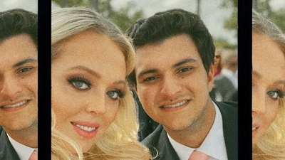 Former US President Donald Trump's daughter Tiffany and husband Michael Boulos. (Instagram) Former US President Donald Trump's daughter Tiffany and husband Michael Boulos. (Instagram)
