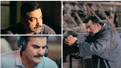 Manav Vij and Arbaaz Khan are special unit members battling militants in Tanaav. Manav Vij and Arbaaz Khan are special unit members battling militants in Tanaav.