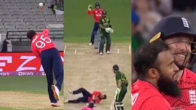 T20 World Cup 2022: Adil Rashid dismissed Babar Azam during the Pakistan vs England final. (Instagram) T20 World Cup 2022: Adil Rashid dismissed Babar Azam during the Pakistan vs England final. (Instagram)