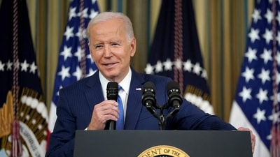 US Midterm Elections: US President Joe Biden is seen. (AFP) US Midterm Elections: US President Joe Biden is seen. (AFP)