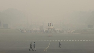 The AQI reading was 303 (very poor) on Saturday too. The AQI reading was 303 (very poor) on Saturday too.