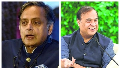 Only cowards might be tempted to join the BJP, Shashi Tharoor said on Saturday reacting to Assam chief minister Himanta Biswa's comment that those who voted for Tharoor in the party president election will join the BJP. Only cowards might be tempted to join the BJP, Shashi Tharoor said on Saturday reacting to Assam chief minister Himanta Biswa's comment that those who voted for Tharoor in the party president election will join the BJP.