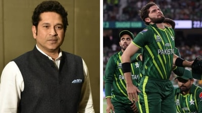 Sachin Tendulkar predicted that the final would’ve been even more interesting had Shaheen Afridi not been injured. (getty images)