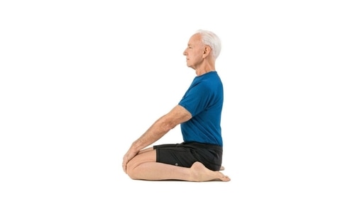 Virasana (Hero Pose) (Twitter/yogatailor) Virasana (Hero Pose) (Twitter/yogatailor)