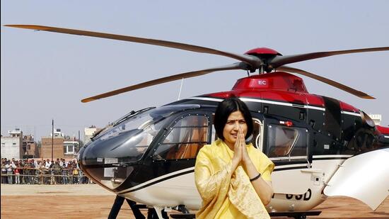 Samajwadi Party candidate Dimple Yadav. (FILE PHOTO)