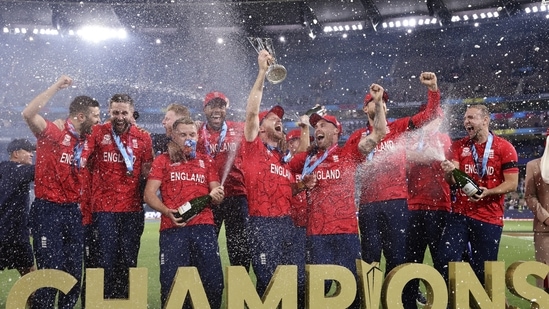 England are the first team to hold the ODI and T20I World Cup titles together(AP)