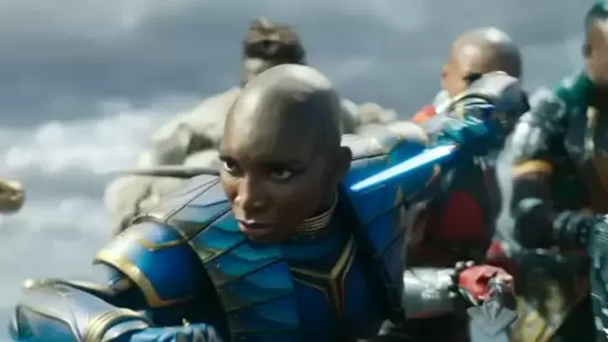 Black Panther Wakanda Forever features Michaela Cole as a queer character.