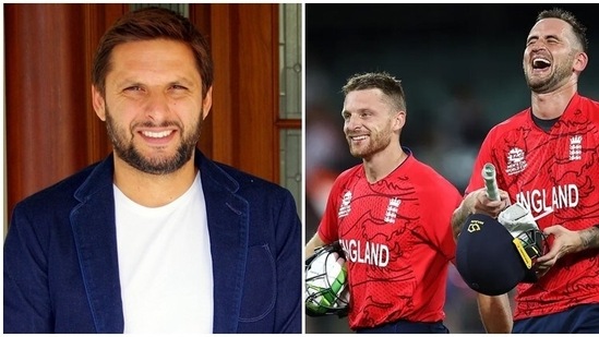 Shahid Afridi reacts to Jos Buttler and Alex Hales' heroics against India in T20 World Cup semifinal