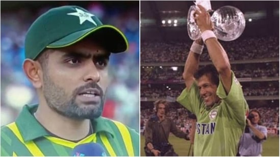 Babar Azam; Imran Khan