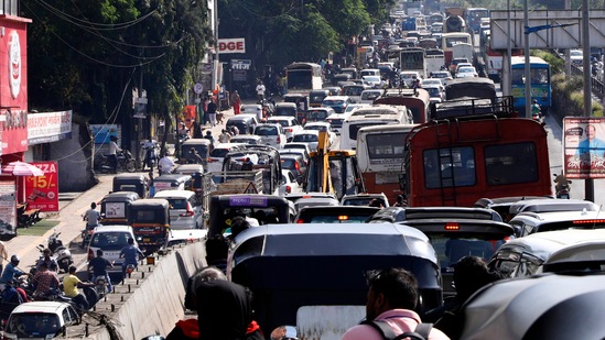 Right turn from Mathura Road to Bhagwan Das Road and Subramaniam Bharti Marg is not allowed.(Representational image) Right turn from Mathura Road to Bhagwan Das Road and Subramaniam Bharti Marg is not allowed.(Representational image)