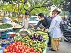 India's October wholesale price inflation down to below 9% from 10.7% in September (Amal KS/HT Photo) India's October wholesale price inflation down to below 9% from 10.7% in September (Amal KS/HT Photo)