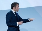 Iran Anti-Hijab Protests: Emmanuel Macron, France's president, at the Paris Peace Forum. Iran Anti-Hijab Protests: Emmanuel Macron, France's president, at the Paris Peace Forum.