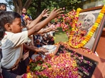 The country is celebrating India's first prime minister Jawaharlal Nehru's 133rd birth anniversary today. He was very fond of children and was popularly known as 'Chacha Nehru.' This is the reason every year, Children’s Day is celebrated across India on November 14. From politicians to students, here's how the country paid tribute to Nehru on his birth anniversary. (PTI)