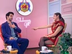 Rajkummar Rao with Shehnaaz Gill. Rajkummar Rao with Shehnaaz Gill.