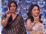 Tabu and Madhuri Dixit danced together to Gata Rahe Mera Dil song. Tabu and Madhuri Dixit danced together to Gata Rahe Mera Dil song.