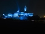 The buildings turn blue this week as a symbolic mark of the undeterred support to create a more safe and healthy environment for children.(UNICEF file photo) The buildings turn blue this week as a symbolic mark of the undeterred support to create a more safe and healthy environment for children.(UNICEF file photo)