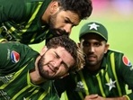 Shaheen Afridi appeared in a lot of pain(Getty) Shaheen Afridi appeared in a lot of pain(Getty)