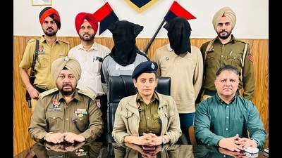 The accused in the custody of Ludhiana police.