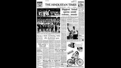 HT This Day: Nov 20, 1982 -- Biggest Asiad opens amid colour, music HT This Day: Nov 20, 1982 -- Biggest Asiad opens amid colour, music