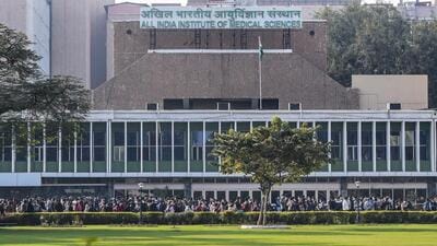 Responding to allegations, the AIIMS administration said, “Hospital authorities have taken a serious note of the incident and are investigating the matter.” (PTI) Responding to allegations, the AIIMS administration said, “Hospital authorities have taken a serious note of the incident and are investigating the matter.” (PTI)