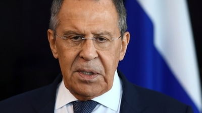 Sergey Lavrov: Russian Foreign Minister Sergey Lavrov is seen. (AP) Sergey Lavrov: Russian Foreign Minister Sergey Lavrov is seen. (AP)