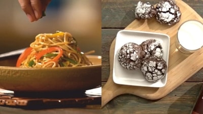 Children’s Day recipes: Treat kids to Choco Chip Cookies and Chocolatey Noodles (Chef Ranveer Brar) Children’s Day recipes: Treat kids to Choco Chip Cookies and Chocolatey Noodles (Chef Ranveer Brar)