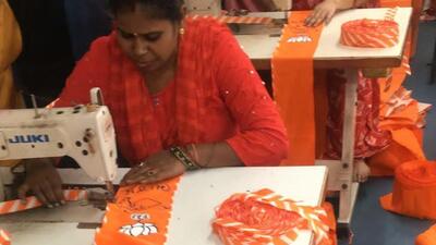 Surat’s textile industry weaves about 4 crore metres of fabric per day. (Sourced) Surat’s textile industry weaves about 4 crore metres of fabric per day. (Sourced)