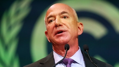 Amazon founder Jeff Bezos is seen. (Bloomberg) Amazon founder Jeff Bezos is seen. (Bloomberg)