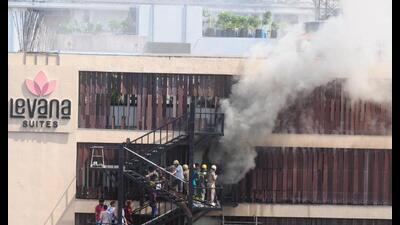 The September 5 fire incident at the hotel had claimed four lives. (File Photo) The September 5 fire incident at the hotel had claimed four lives. (File Photo)