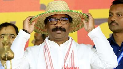 Jharkhand chief minister Hemant Soren. (ANI Photo) Jharkhand chief minister Hemant Soren. (ANI Photo)