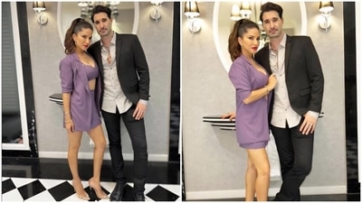 Sunny Leone, for date night with Daniel Weber, wore this... (Instagram/@sunnyleone) Sunny Leone, for date night with Daniel Weber, wore this... (Instagram/@sunnyleone)
