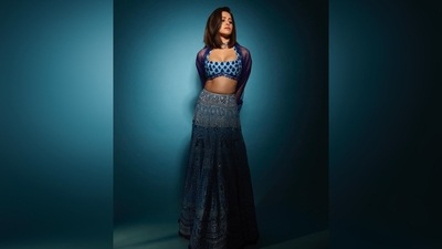Nushrratt Bharuccha's look was put together by celebrity stylist Nidhi Jaiswani. (Instagram/@nushrrattbharuccha) Nushrratt Bharuccha's look was put together by celebrity stylist Nidhi Jaiswani. (Instagram/@nushrrattbharuccha)