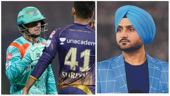 Ex-KKR spinner Harbhajan Singh wants the former IPL champions to re-sign the 'destructive' player at the IPL 2023 auction.(IPL)