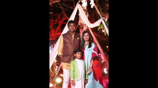 KId chef Sabhya Gupta and his parents