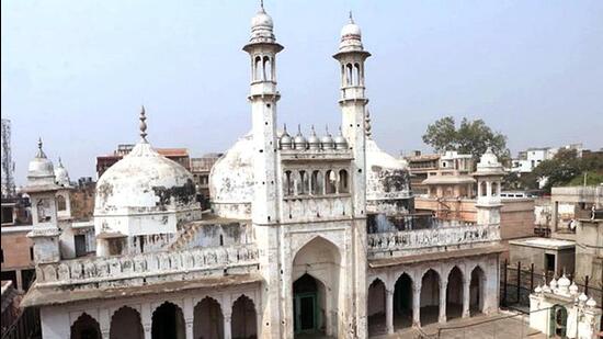 A view of the Gyanvapi mosque in Varanasi. (FILE PHOTO) A view of the Gyanvapi mosque in Varanasi. (FILE PHOTO)
