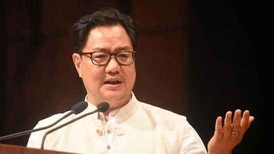 Union minister Kiren Rijiju has stirred a row by accusing India’s first Prime Minister Jawaharlal Nehru of committing “five blunders” that he said hobbled India and created the Kashmir problem. (HT file)