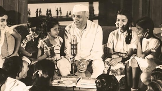 Prior to Jawaharlal Nehru's death, India observed Children's day on November 20, which is World Children's day.(@JogulambaV/ Twitter)