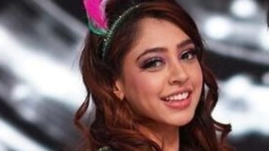 Niti taylor ahead of one of her Jhalak Dikhhla Jaa performance.