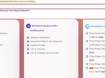 AP ICET Counselling final seat allotment result out at icet-sche.aptonline.in