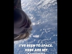 Astronaut shares her experience in space. Astronaut shares her experience in space.