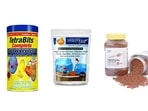 Food for your acquarium fish should strike a balance between plant- and animal-based nutrition.  