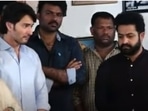 Actors such as Prabhas, Allu Arjun, Jr NTR, and Ram Charan reached Mahesh Babu's residence to pay respects to Krishna. Actors such as Prabhas, Allu Arjun, Jr NTR, and Ram Charan reached Mahesh Babu's residence to pay respects to Krishna.
