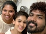 Vignesh Shivan with Nayanthara. Vignesh Shivan with Nayanthara.