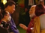 Prime Minister Narendra Modi with Chinese President Xi Jinping at the G20 dinner hosted by Indonesian President Joko Widodo in Bali on Tuesday. (Reuters Photo) Prime Minister Narendra Modi with Chinese President Xi Jinping at the G20 dinner hosted by Indonesian President Joko Widodo in Bali on Tuesday. (Reuters Photo)
