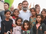 The Congress shared an image of Rahul Gandhi with a bunch of children during his Bharat Jodo Yatra. (@INCIndia/ Twitter)